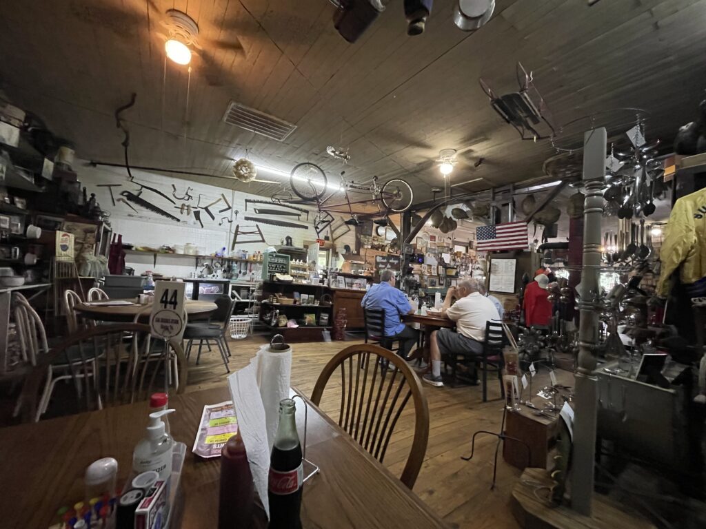 Inside R.M Brooks