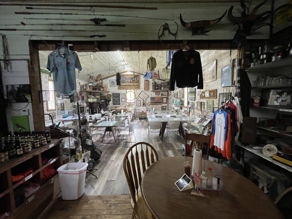 Inside R.M Brooks