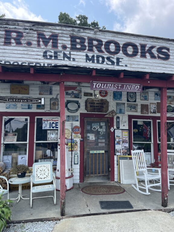 R.M Brooks General Merchandise storefront