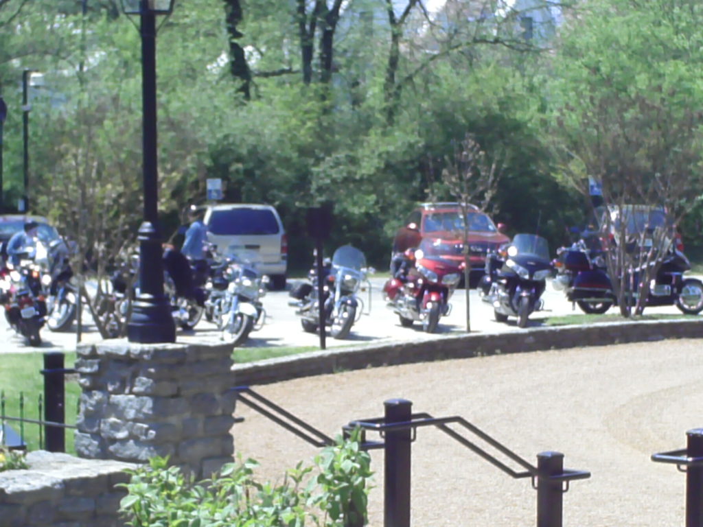 Motorcycles at the Jack Daniel's Visitor Center