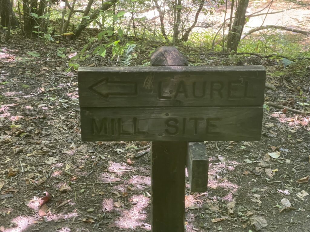 Laurel Mill Site trail